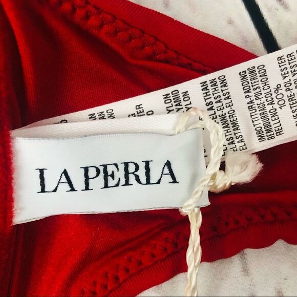 La Perla Vibrant Red Bikini Top - Picture 7 of 10